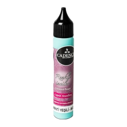 Sztuczne perły 25 ml ZIELONA MIĘTA 555,konturówka